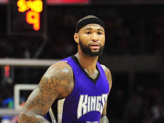 VIDEO: DeMarcus Cousins takes out a whole lot of frustration on a chair