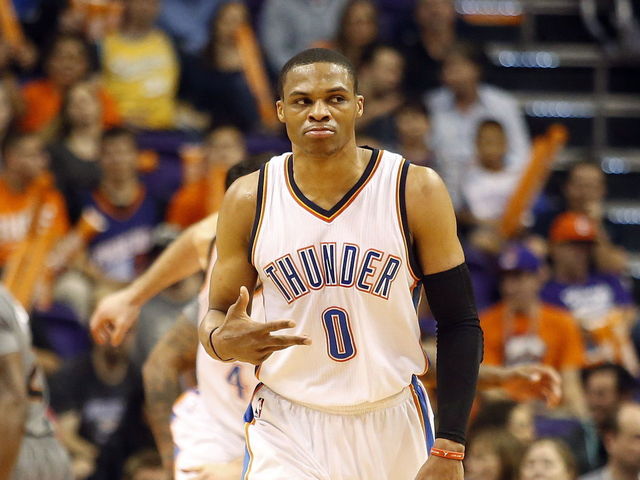 Russell Westbrook puts dent in MVP race with historic February