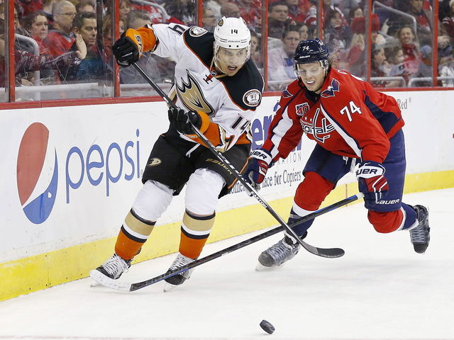 Ducks place Rene Bourque on waivers