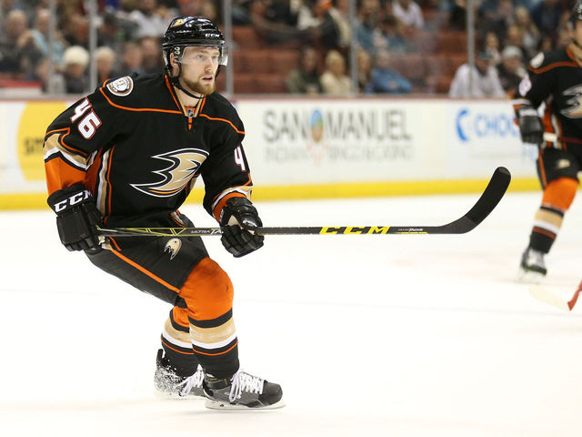 Ducks trade Jiri Sekac to Blackhawks for Ryan Garbutt