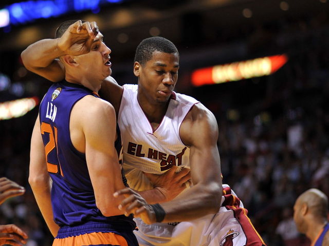 Whiteside: Len frustrated because 'it was the 4th or 5th time I dunked on him'