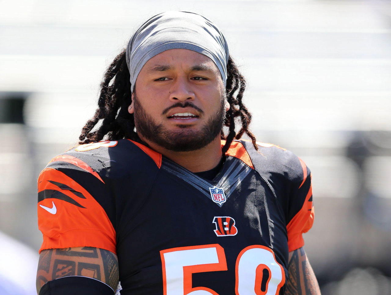 Linebacker Rey Maualuga visits Cincinnati Bengals