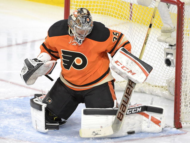 VIDEO: Flyers' Mason robs Bruins' Talbot with stellar 2nd effort