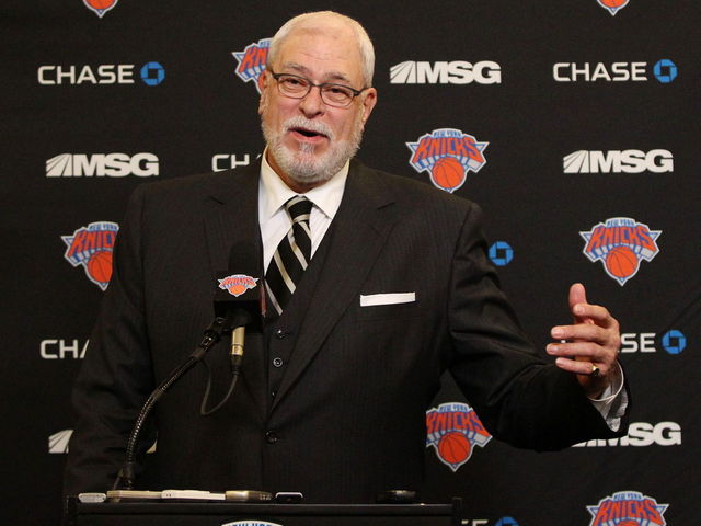 Phil Jackson on Knicks trading top pick: 'We'll consider everything'