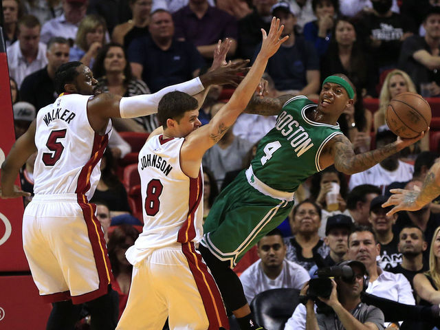 Celtics top Heat, Miami blows chance to move back into 8th