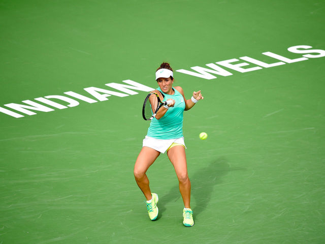Irina Falconi advances to 2nd round at Indian Wells