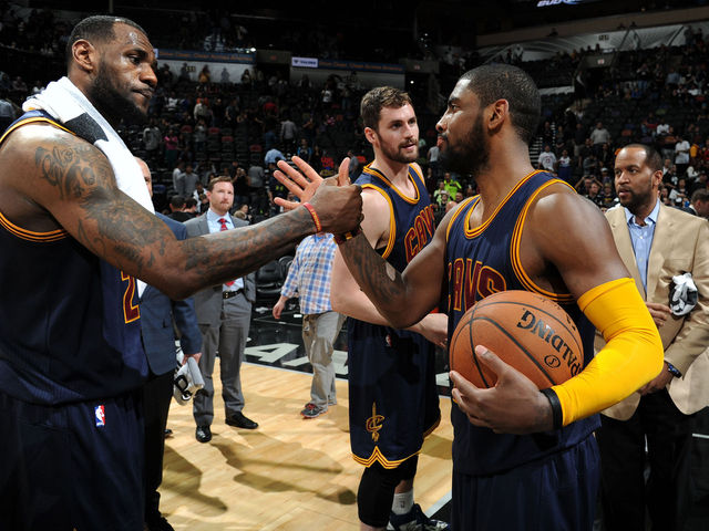 Irving's 57 points help Cavs rally past stunned Spurs