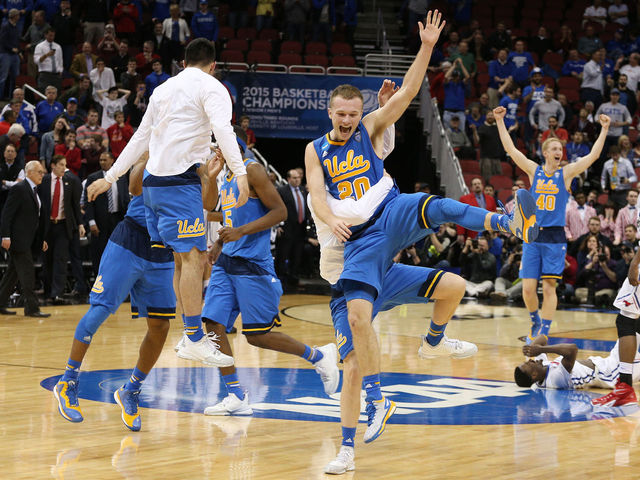 Controversial call lifts UCLA over SMU in Round of 64