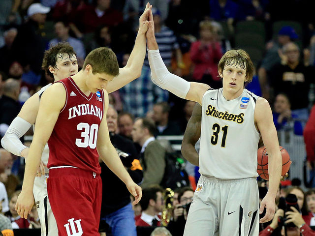 Wichita State hangs on to advance over Indiana