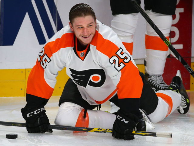 Flyers' White ejected after blindside hit on Red Wings' Jurco