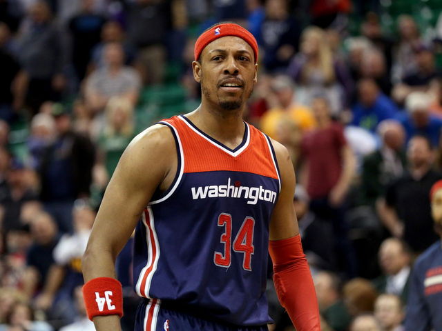 VIDEO: Paul Pierce shoves Omri Casspi into young fan