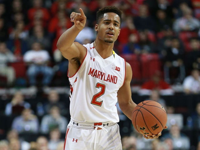 Maryland's Melo Trimble done for the game with head injury