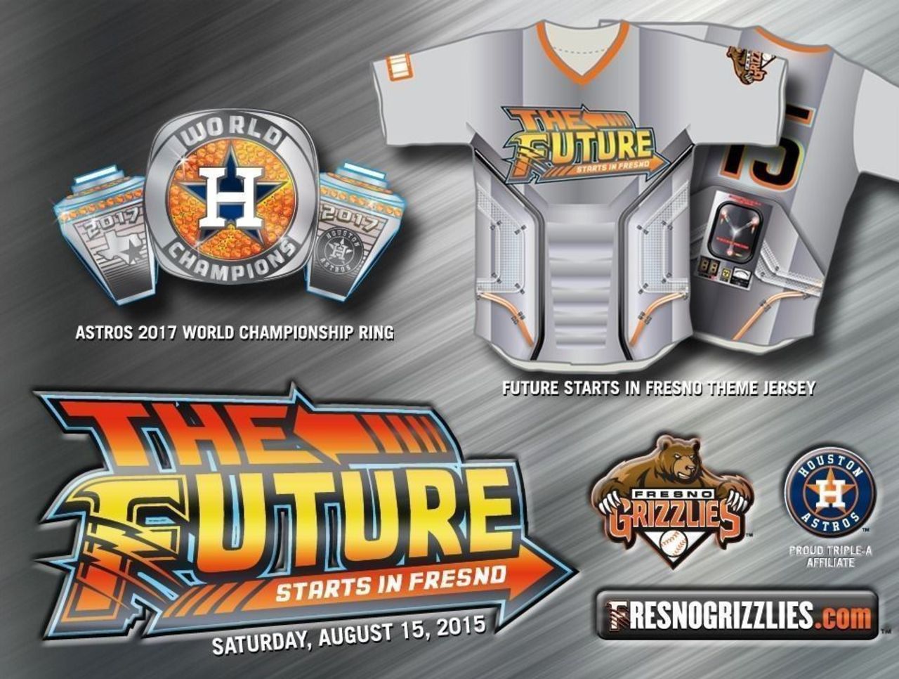 Fresno Grizzlies: Astros May Not Win 2017 World Series After All –  SportsLogos.Net News