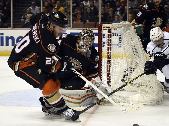 Ducks' Wisniewski scratched Thursday vs. Bruins
