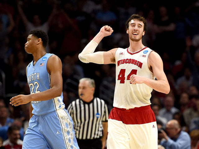Wisconsin fends off North Carolina for 2nd straight Elite Eight appearance