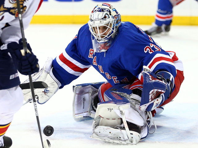 Report: Oilers, Flames, Sharks emerge as top trade candidates for Rangers' Talbot