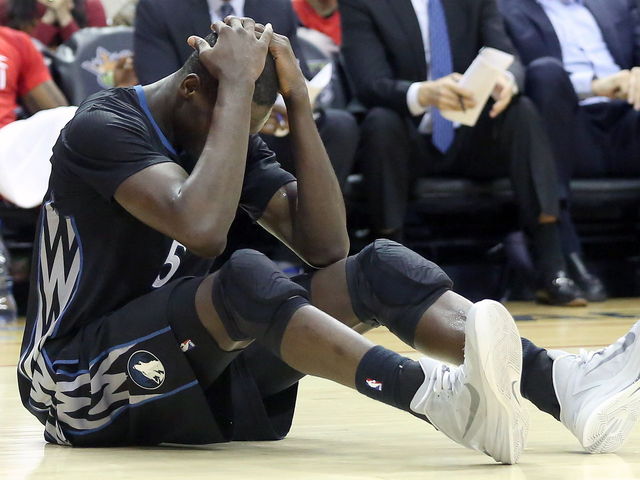 Timberwolves lose Dieng to facial contusion vs. Pelicans