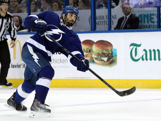 Lightning's Garrison injured, won't play vs. Canadiens