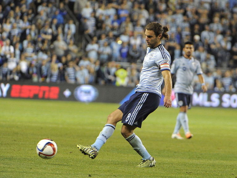 Sporting KC winger Graham Zusi will miss 2 matches with hamstring