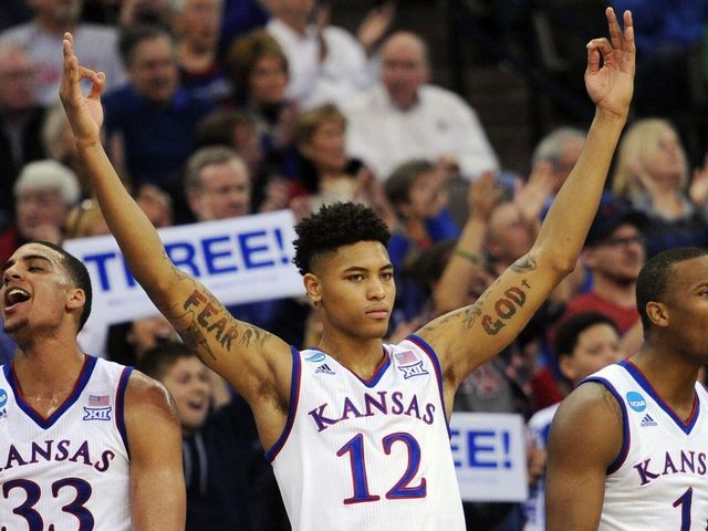 Kansas' Kelly Oubre Jr. declares for NBA draft