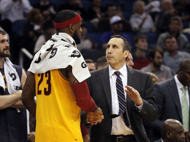 LeBron James praises coach Blatt: 'He's done a hell of a job'
