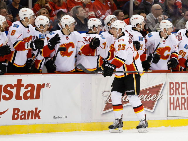Flames' Hartley on schedule-maker: 'this guy has a flair for drama'