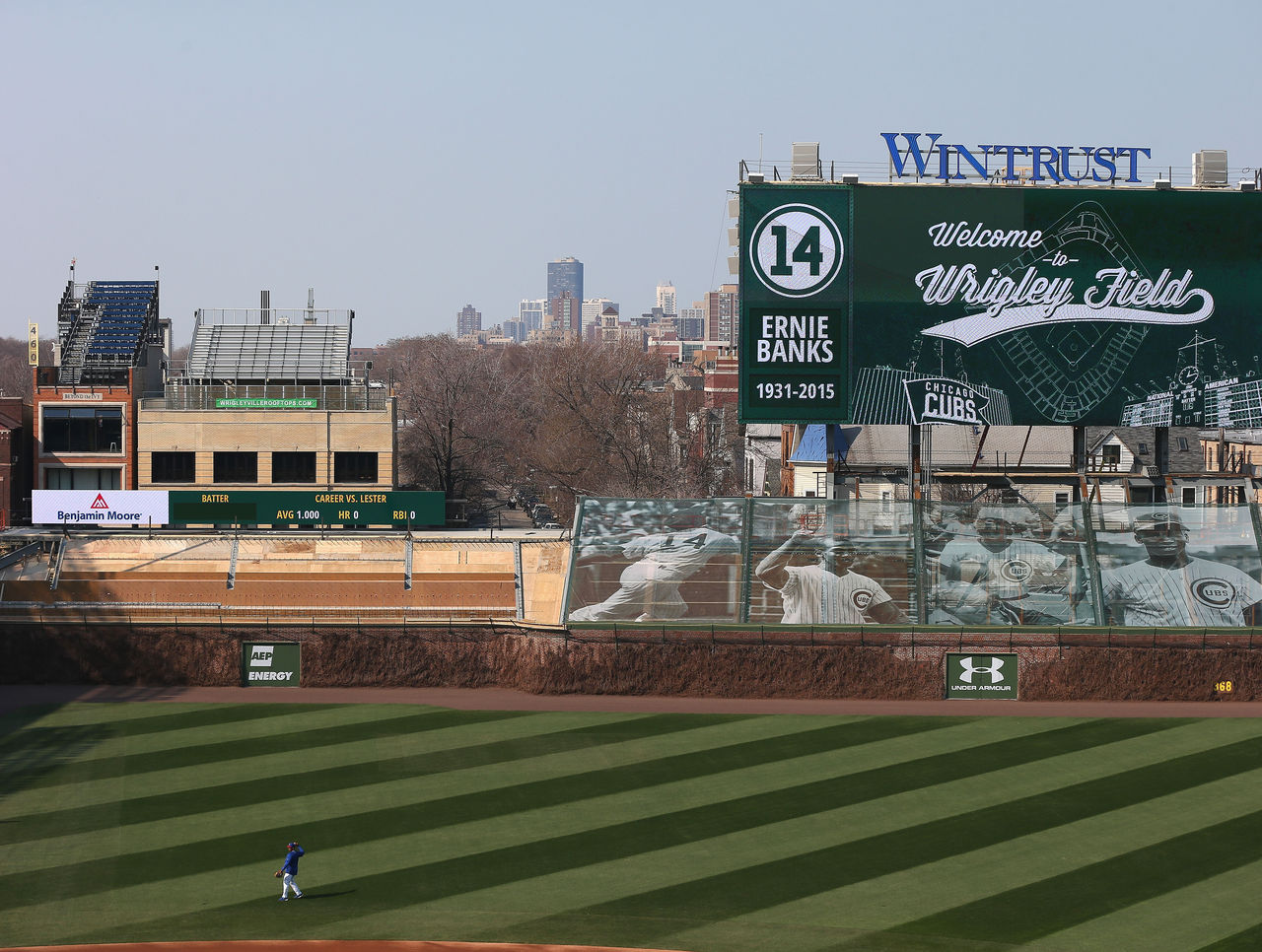 Wrigley Field opens part of iconic bleachers to fans