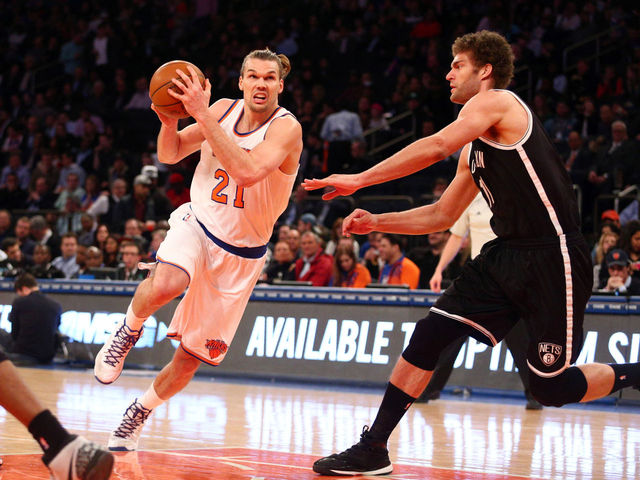 Knicks GM wants Amundson back but journeyman could go overseas