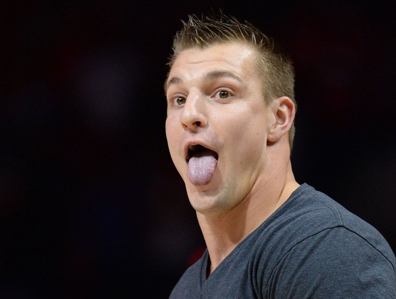 Gronk's party act defeats my delusions of decency