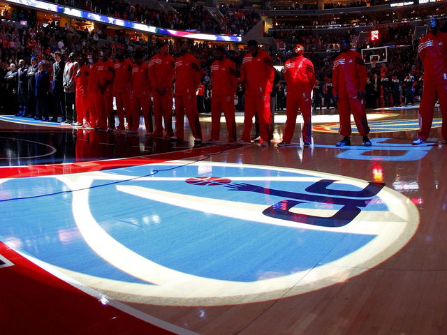 PHOTO: Wizards unveil new, wizard-less primary logo