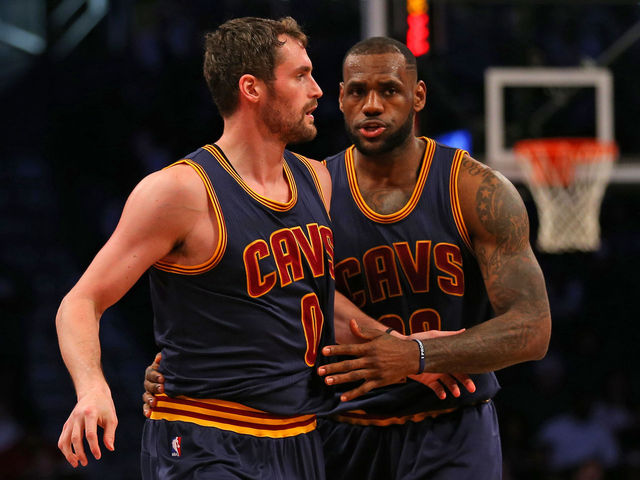 LeBron throws some shade with his MVP pick: 'Kevin Love'