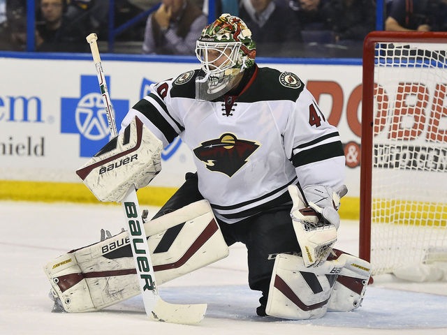 Dumba, Dubnyk lead Wild to Game 1 win over Blues in 1st playoff starts