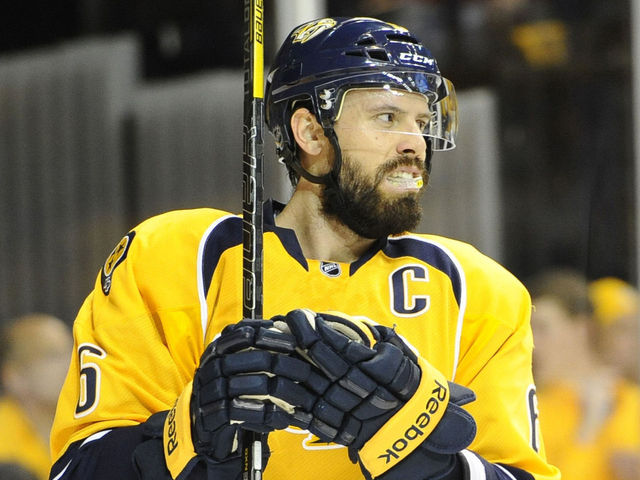 Predators' Weber not traveling to Chicago, out at least 2 games