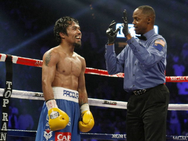 Kenny Bayless selected as referee for Mayweather-Pacquiao fight