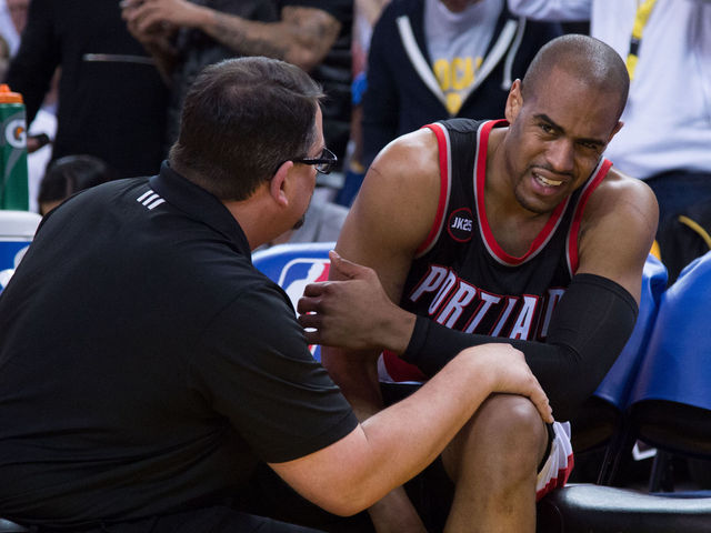 Blazers without Afflalo, Kaman for Wednesday's Game 2