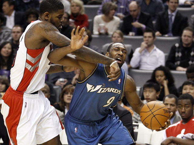 Gilbert Arenas: Raptors' Amir Johnson is 'softer than baby s---'