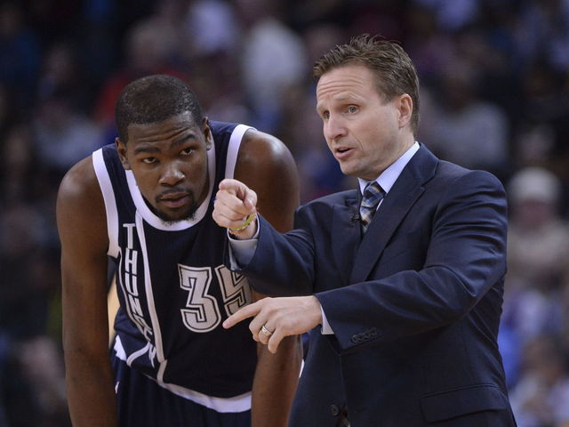 Kevin Durant supports team's decision '100 percent,' thanks Scott Brooks