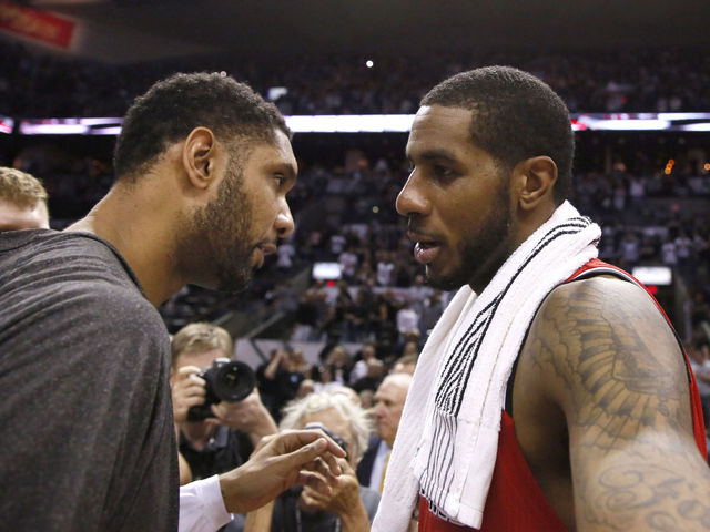 Report: Spurs will target Aldridge after re-signing Leonard this summer