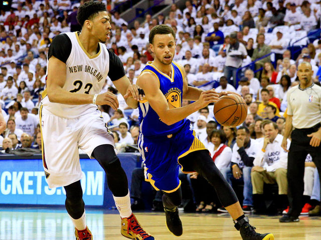 Steph Curry, Warriors end Anthony Davis' terrific season with 4-0 sweep