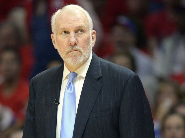 Popovich on exploring all possible strategies: 'There could be an earthquake'