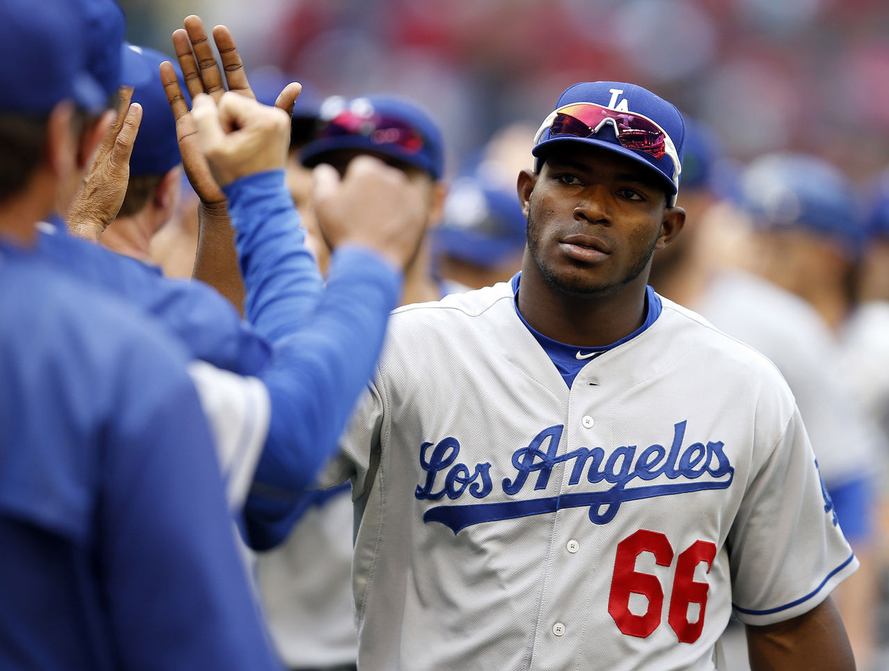 Dodgers send Yasiel Puig to minor leagues, leaving his future with