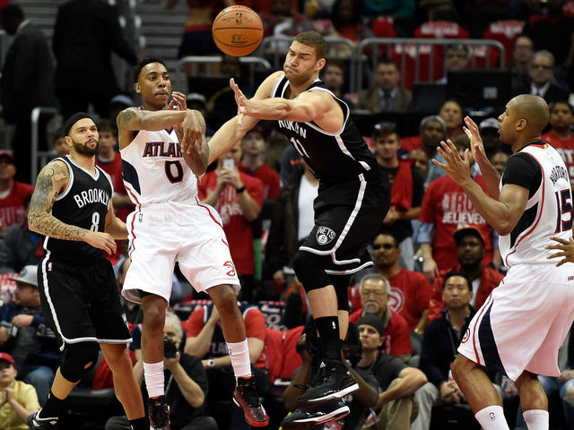 Hawks hold off Nets rally to take Game 5