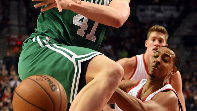 VIDEO: Celtics' Kelly Olynyk slips, falls, flails around wildly vs. Bucks