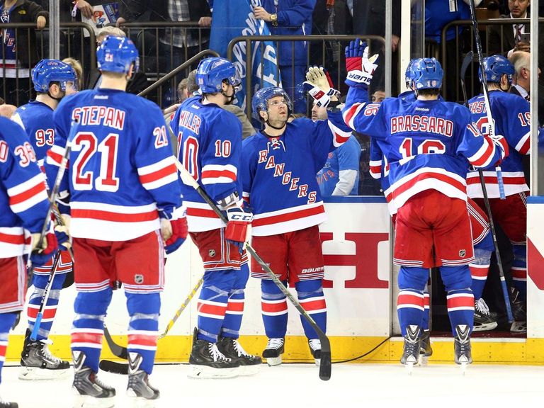 Rangers set NHL record for consecutive playoff games decided by 1 goal