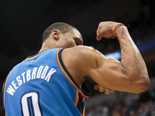 VIDEO: Russell Westbrook jams out to Taylor Swift's banger 'Bad Blood'