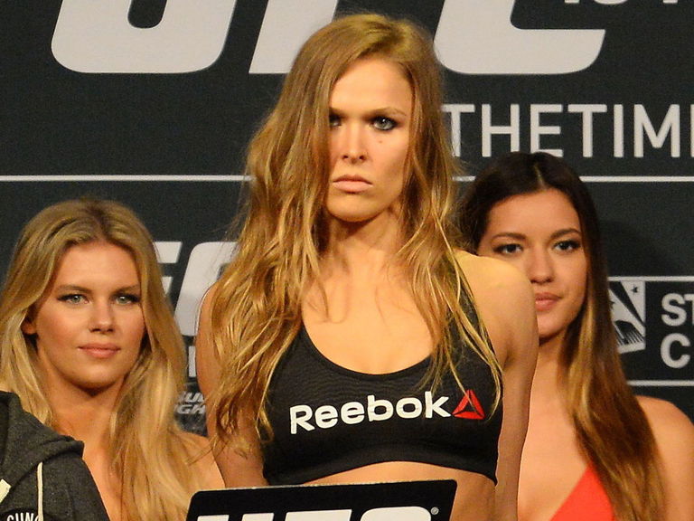 A young Ronda Rousey used to street fight random guys for coffee money