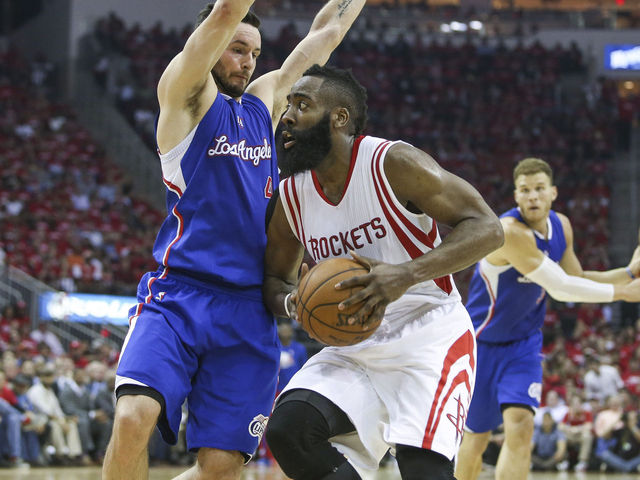 Harden, Howard lead Rockets to series-tying win over Clippers