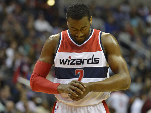 John Wall a game-time decision for Game 4 vs. Hawks; still not dribbling