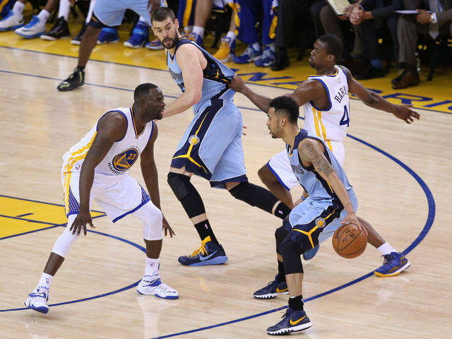 Warriors' Green: Didn't expect Conley to play, won't play him timid