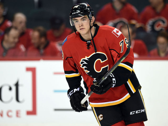 Flames' Ferland skating with top line in light of Hudler injury